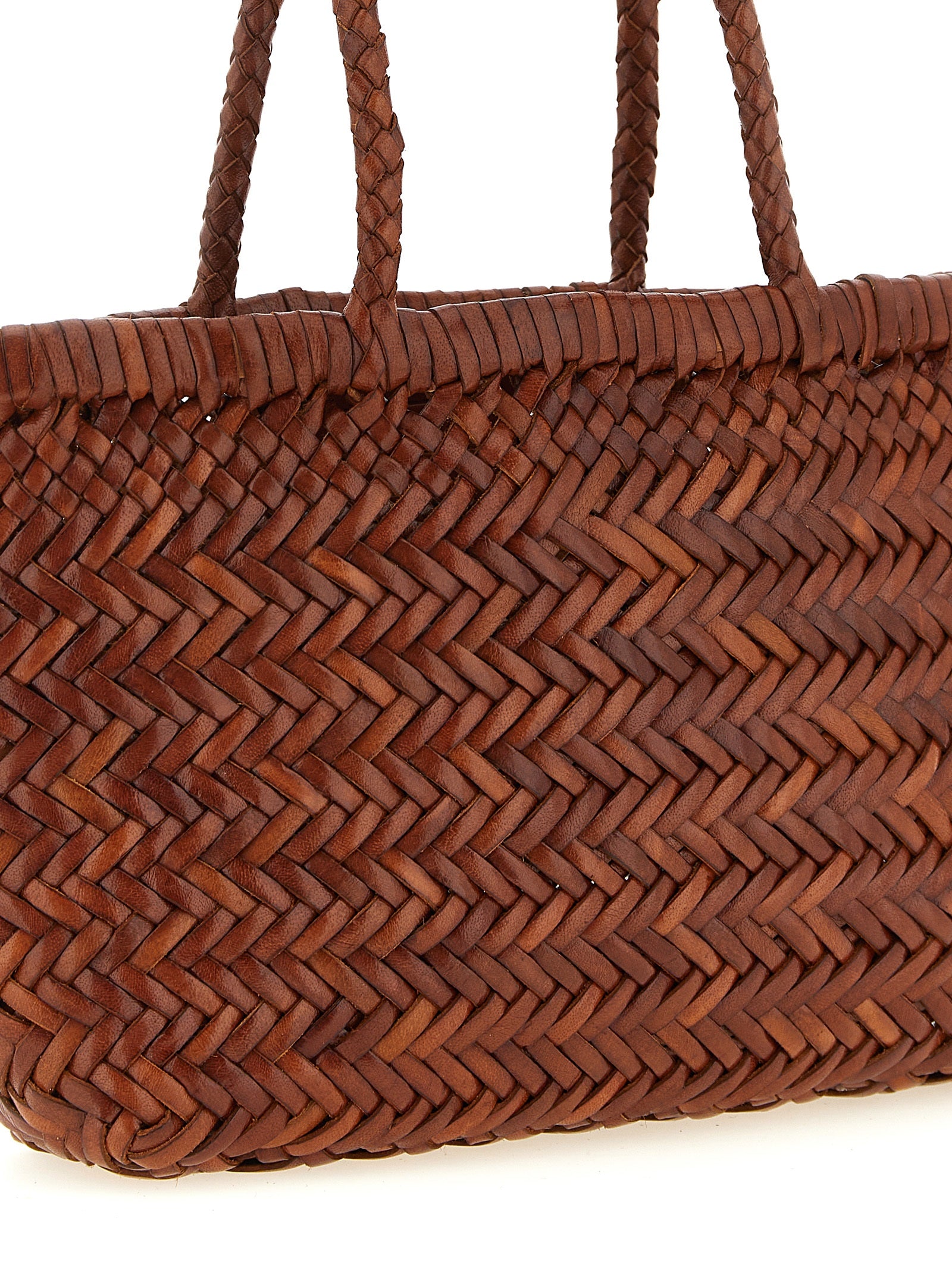 Dragon Diffusion Brown Calfskin Mini Handbag