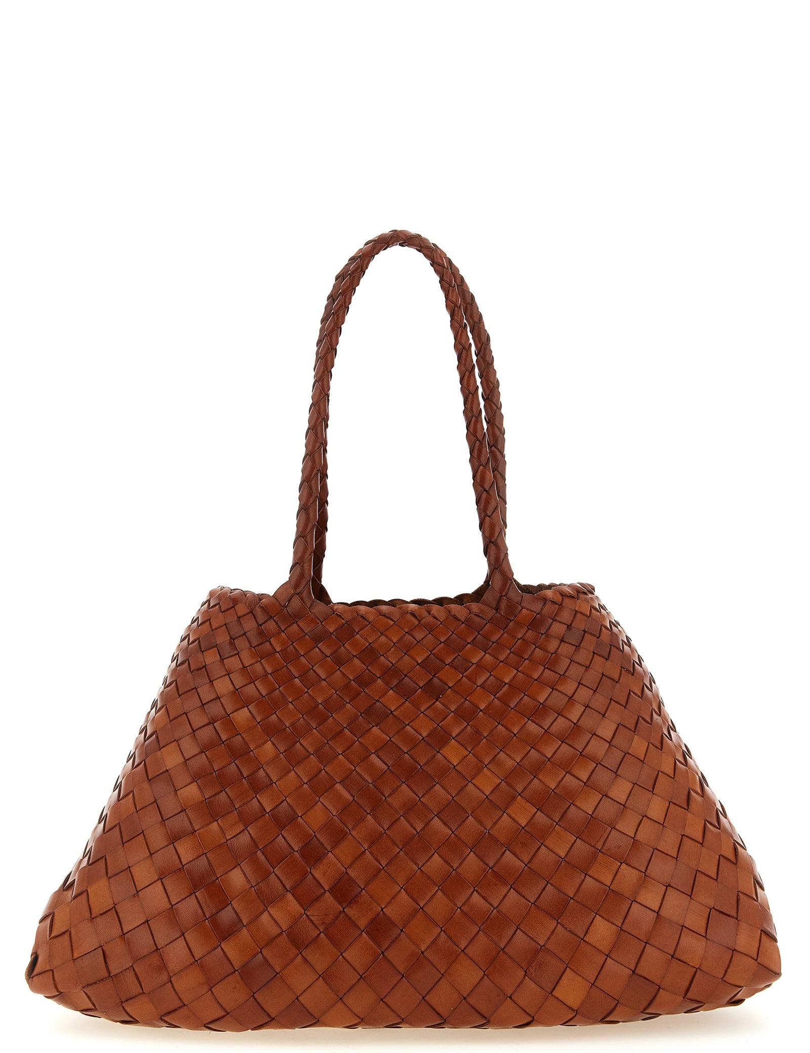Dragon Diffusion Brown Calfskin Shoulder Bag