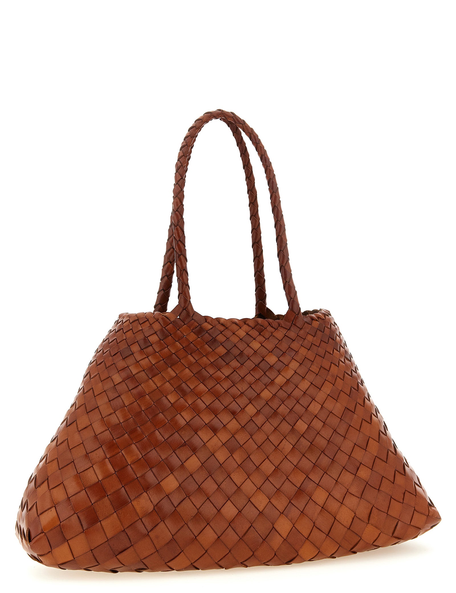 Dragon Diffusion Brown Calfskin Shoulder Bag