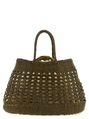 Dragon Diffusion Green Calfskin Handbag