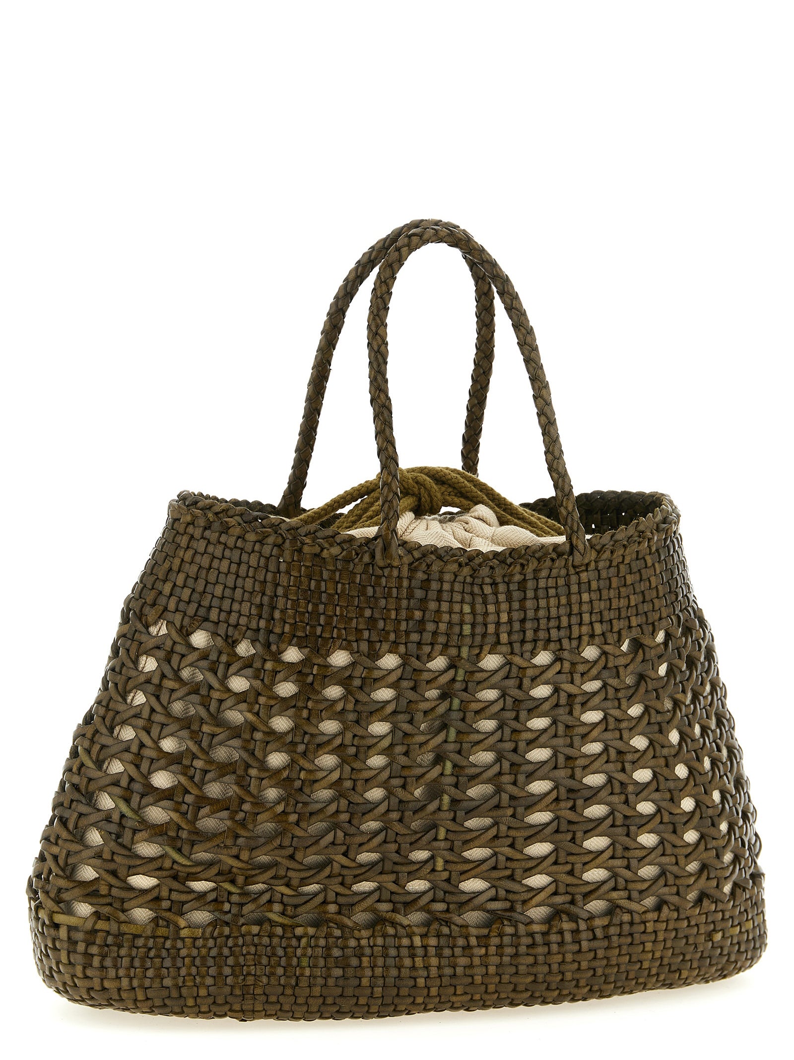 Dragon Diffusion Green Calfskin Handbag