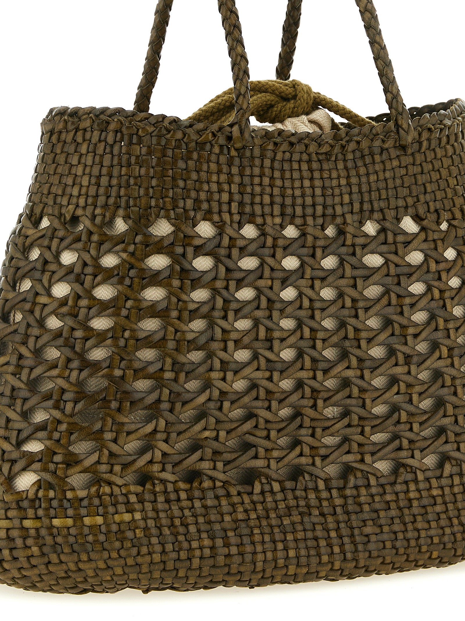 Dragon Diffusion Green Calfskin Handbag