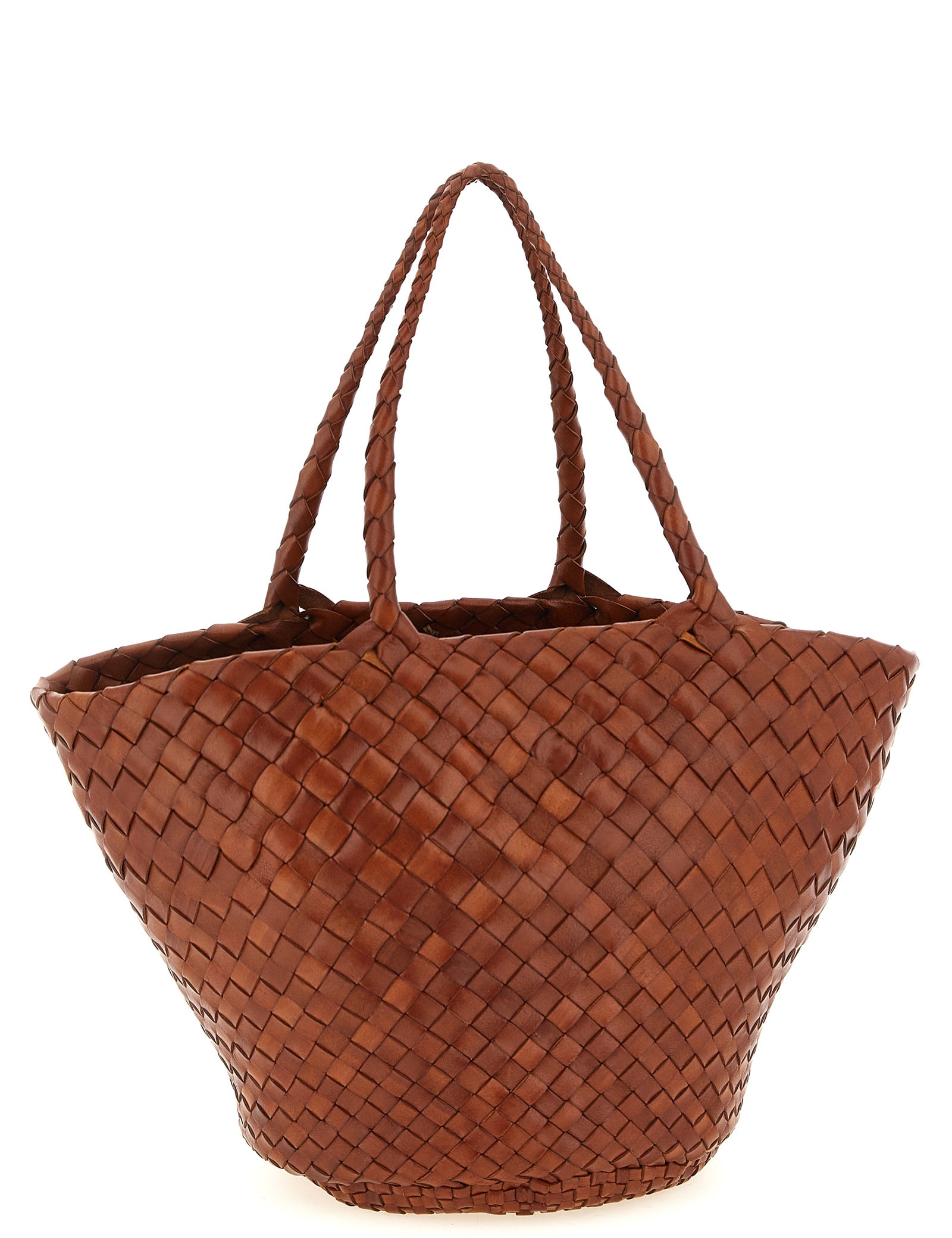 Dragon Diffusion Brown Calfskin Handbag
