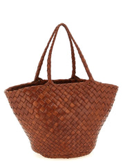 Dragon Diffusion Brown Calfskin Handbag
