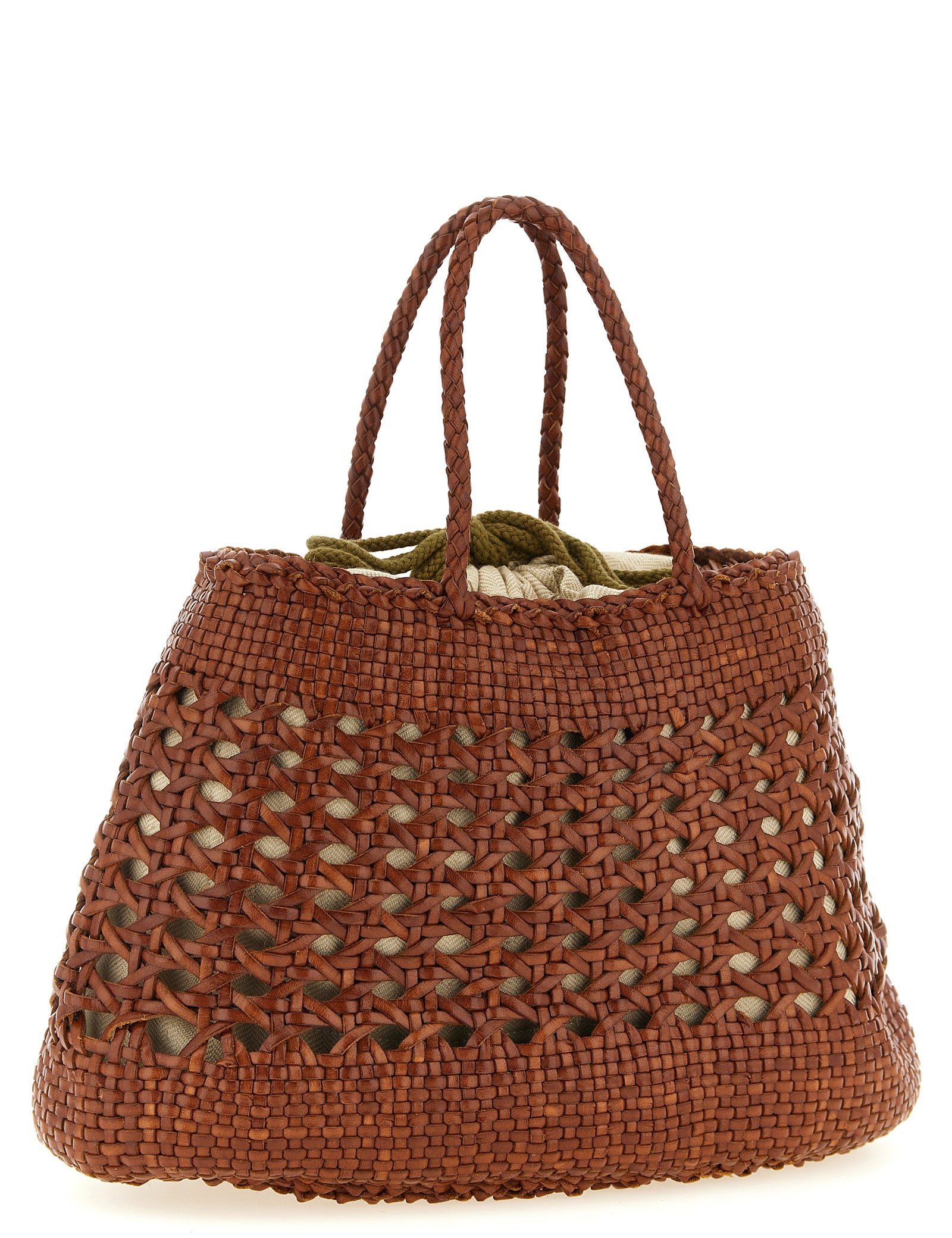 Dragon Diffusion Brown Calfskin Handbag