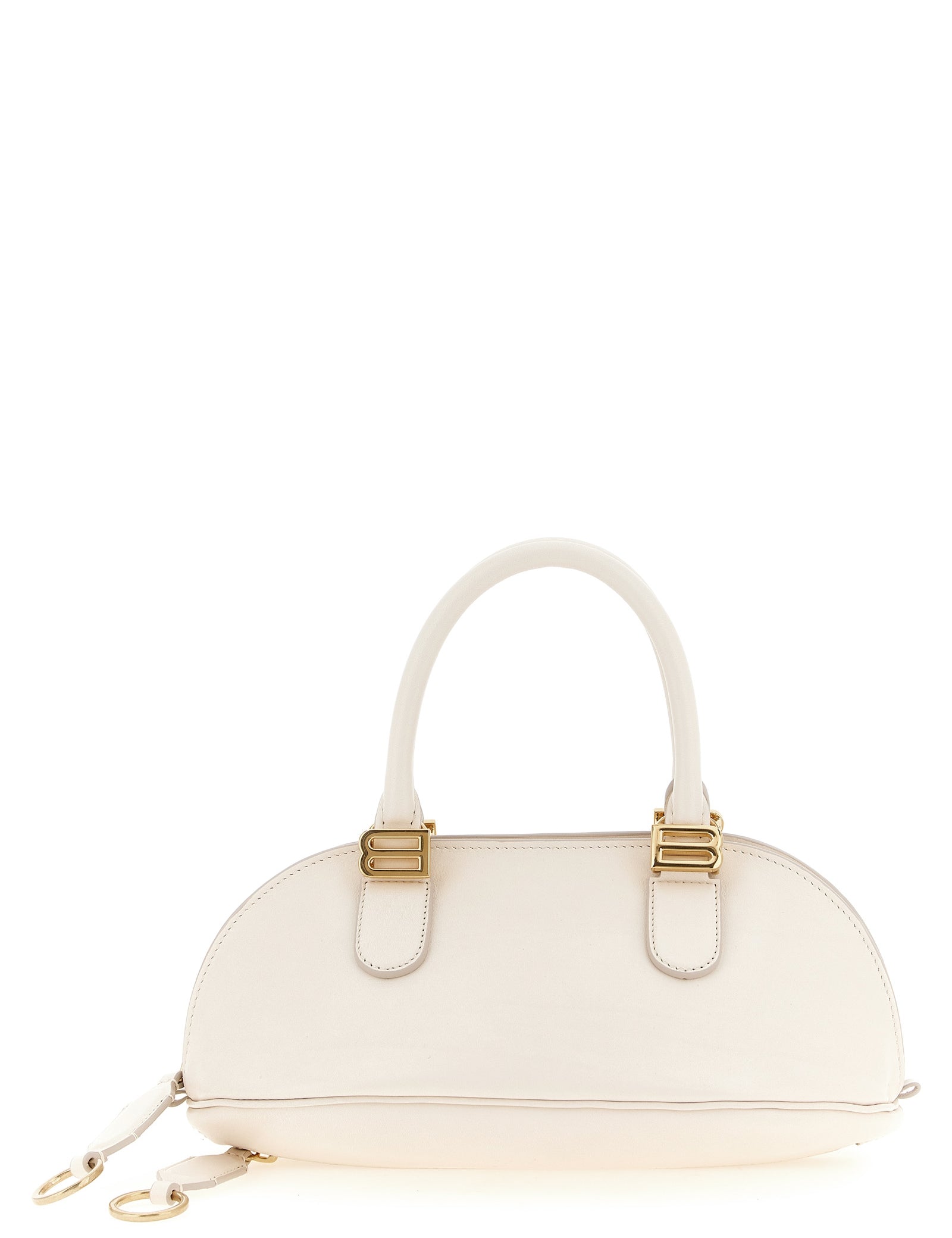 Balenciaga White Calfskin Mini Handbag