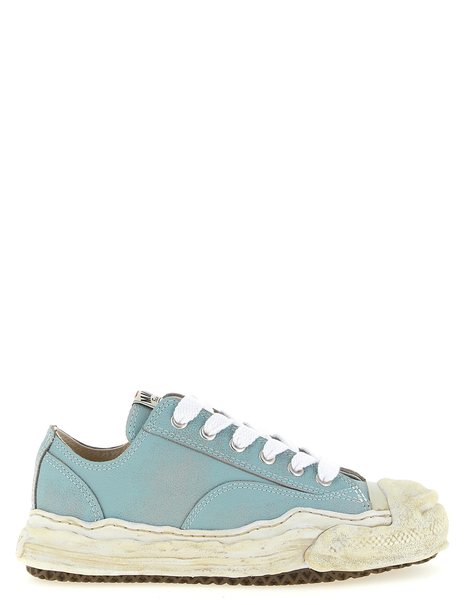 Maison Mihara Yasuhiro Light Blue Cowhide Low Top Sneakers