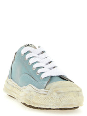Maison Mihara Yasuhiro Light Blue Cowhide Low Top Sneakers