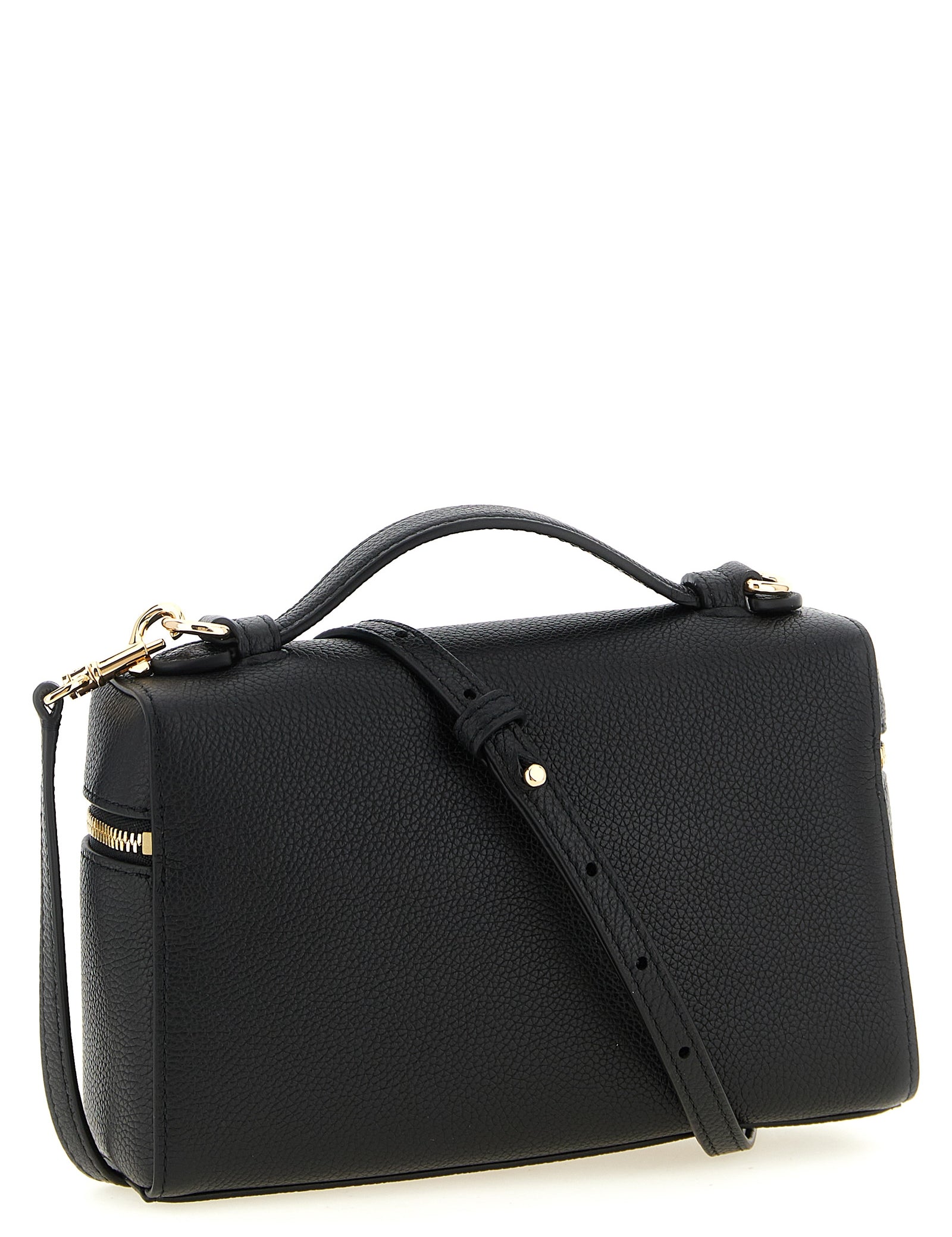 Tory Burch Black Cowhide Handbag