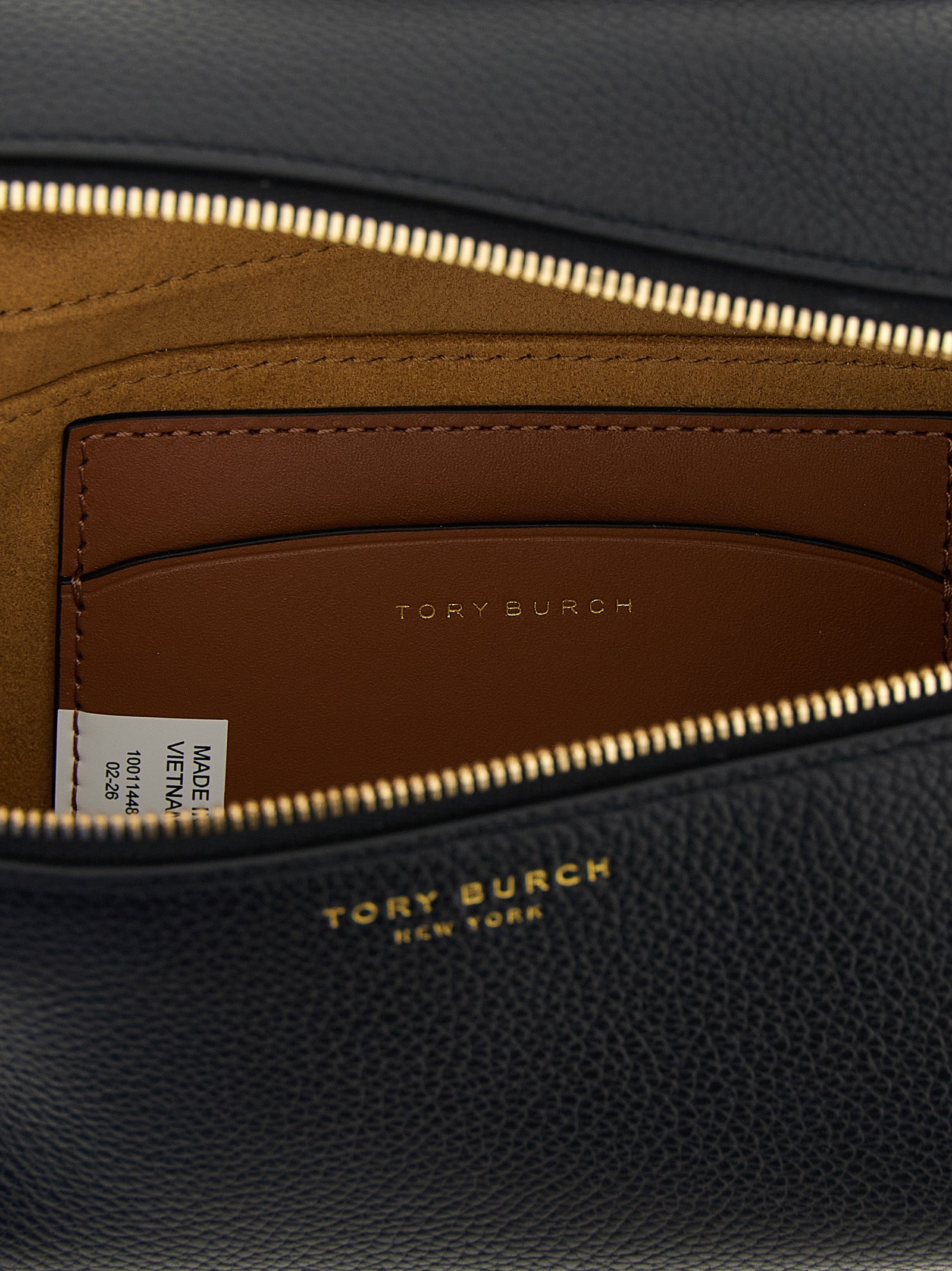 Tory Burch Black Cowhide Handbag