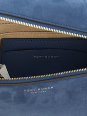 Tory Burch Blue Lamb Leather Handbag