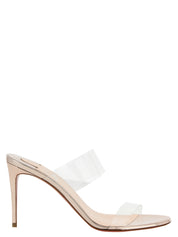 Christian Louboutin Multicolor Calfskin Stiletto Heel Sandals