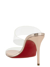 Christian Louboutin Multicolor Calfskin Stiletto Heel Sandals