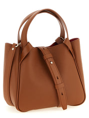 Christian Louboutin Brown Calfskin Mini Shopping Bag