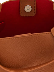 Christian Louboutin Brown Calfskin Mini Shopping Bag
