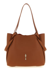 Christian Louboutin Brown Calfskin Tote Bag