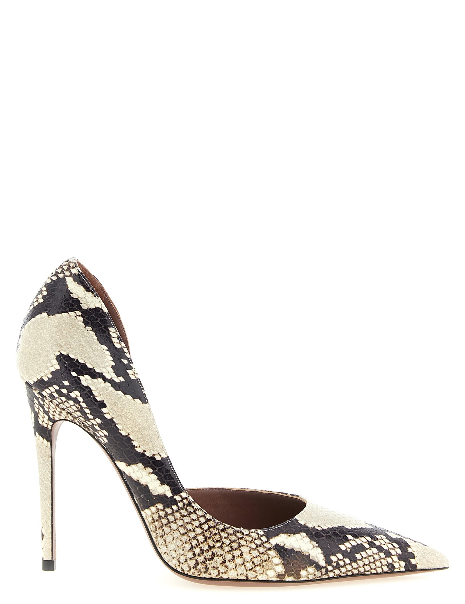 Paris Texas Beige Calfskin High-Heel Pumps