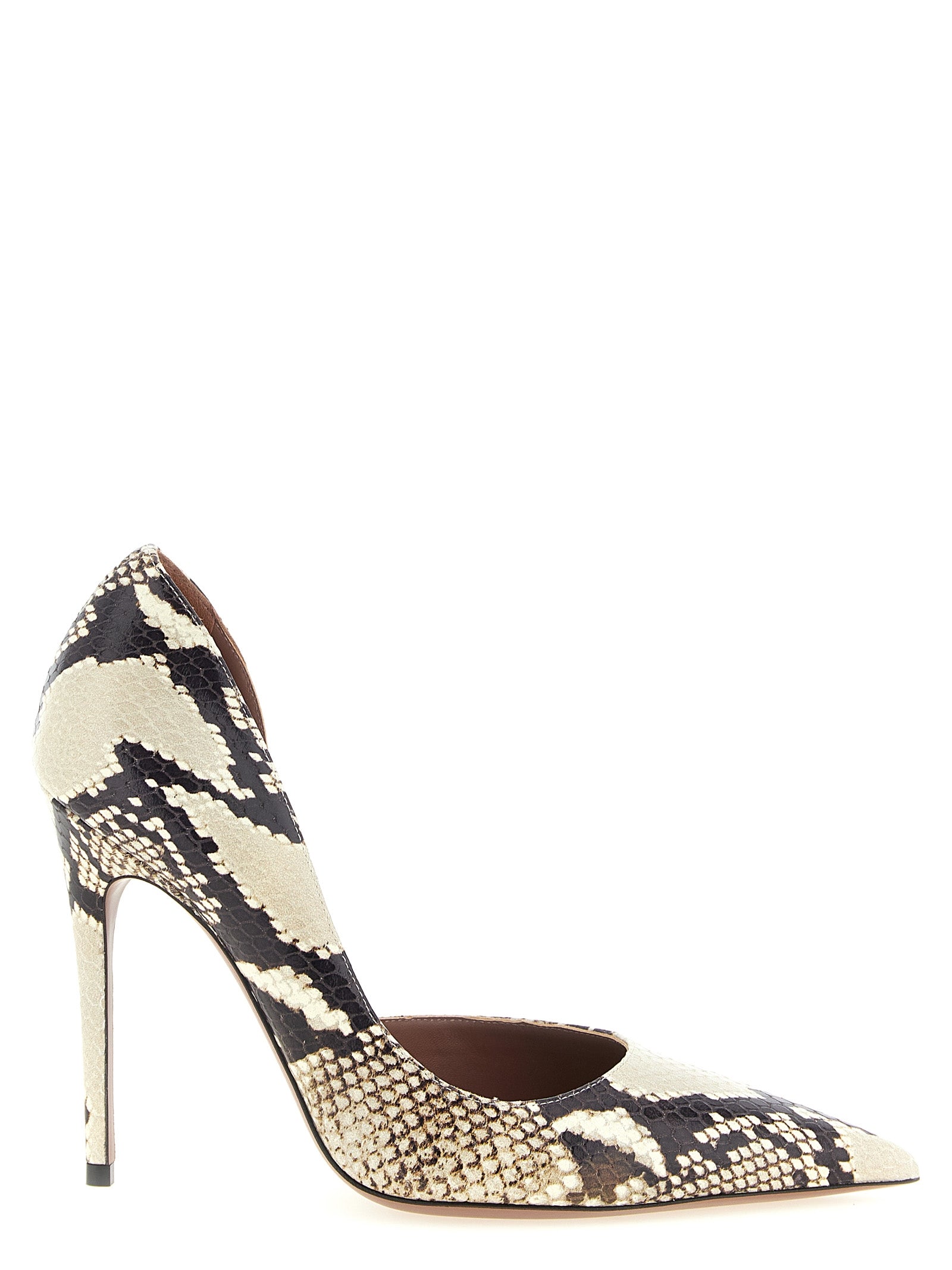 Paris Texas Beige Calfskin High-Heel Pumps