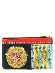 Dolce & Gabbana Multicolor Cotton Cardholder