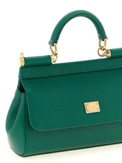Dolce & Gabbana Green Calfskin Mini Handbag