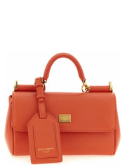 Dolce & Gabbana Orange Calfskin Mini Handbag