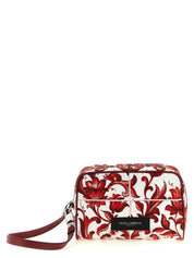 Dolce & Gabbana Red Multicolor Calfskin Handbag