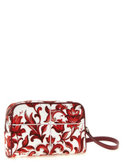 Dolce & Gabbana Red Multicolor Calfskin Handbag