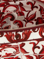 Dolce & Gabbana Red Multicolor Calfskin Handbag