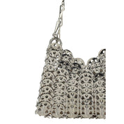 Rabanne Gray Lamb Shoulder Bag