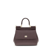 Dolce & Gabbana Brown Calf Leather Shoulder Bag