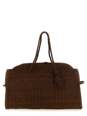 Jacquemus Brown Raffia Tote Bag