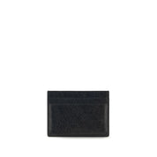 Balenciaga Black Lambskin Card Holder