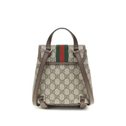Gucci Beige GG Monogram Fabric Mini Backpack
