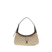 Gucci Beige GG Fabric Shoulder Bag