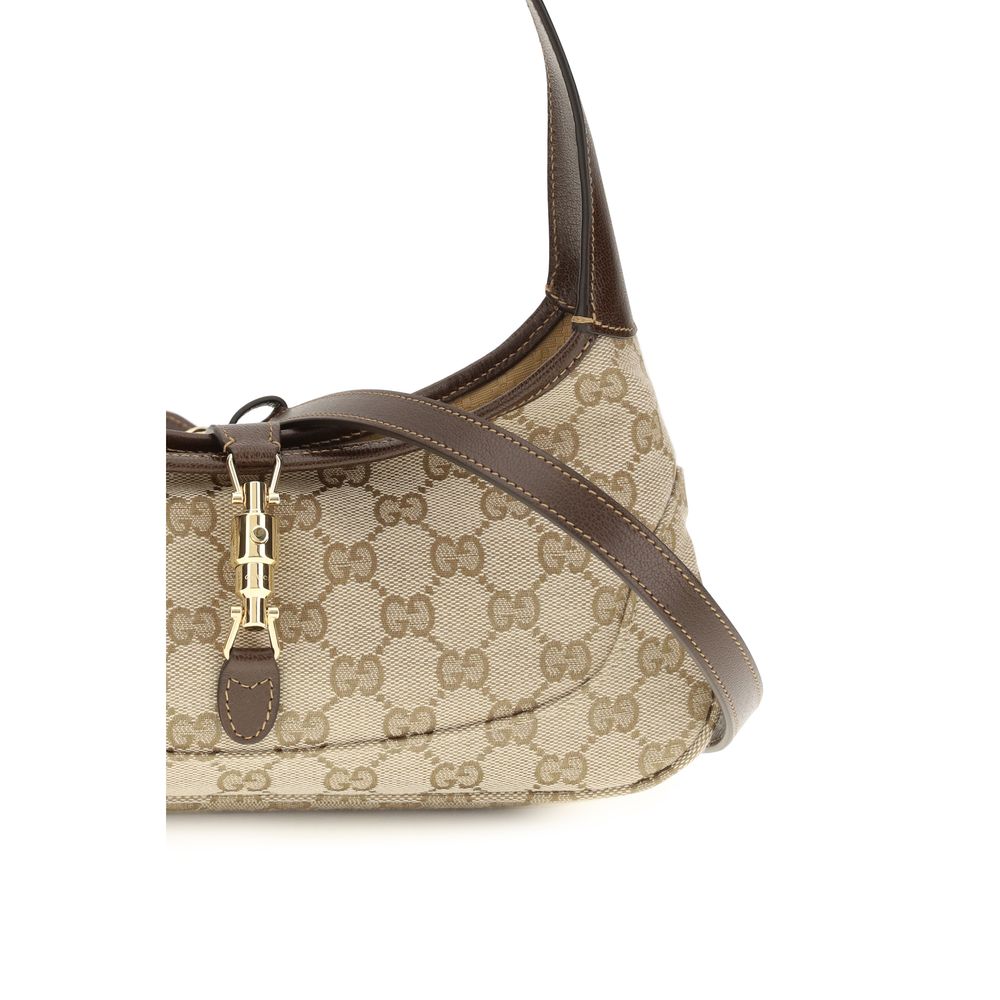 Gucci Beige GG Fabric Shoulder Bag