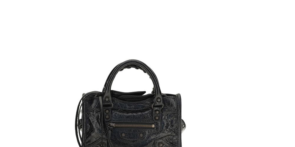 Balenciaga Black Lambskin Handbag