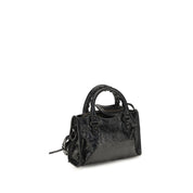 Balenciaga Black Lambskin Le City Nano Handbag