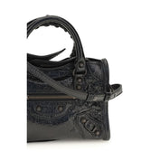Balenciaga Black Lambskin Le City Nano Handbag