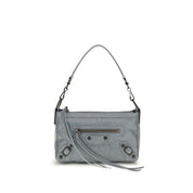 Balenciaga Gray Arena Lambskin Mini Handbag