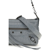 Balenciaga Gray Arena Lambskin Mini Handbag