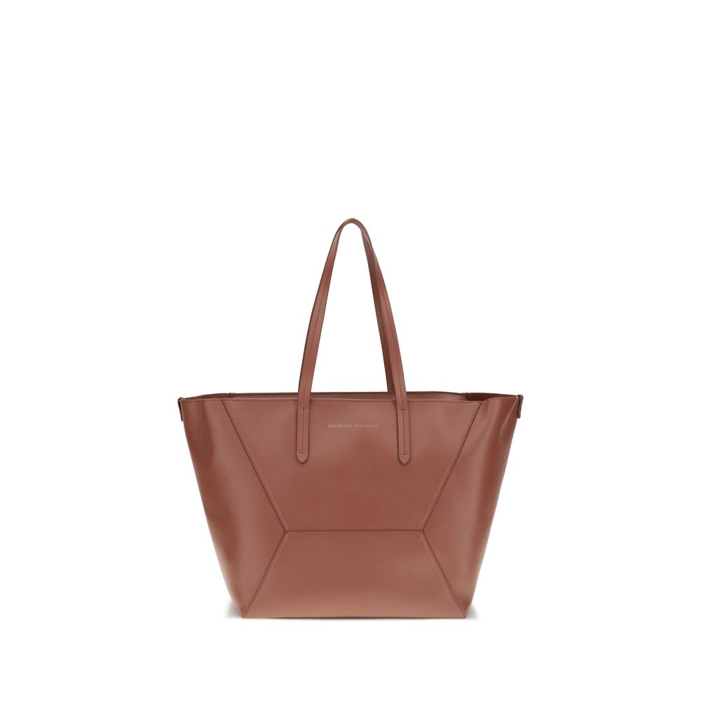 Brunello Cucinelli Multicolor Calf Leather Shoulder Bag