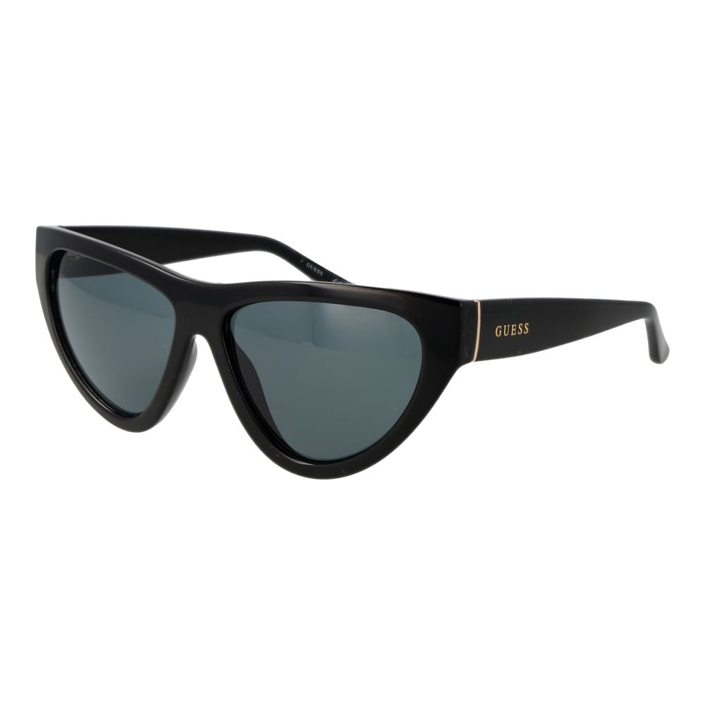 Guess Black Plastic Cat Eye Sunglasses