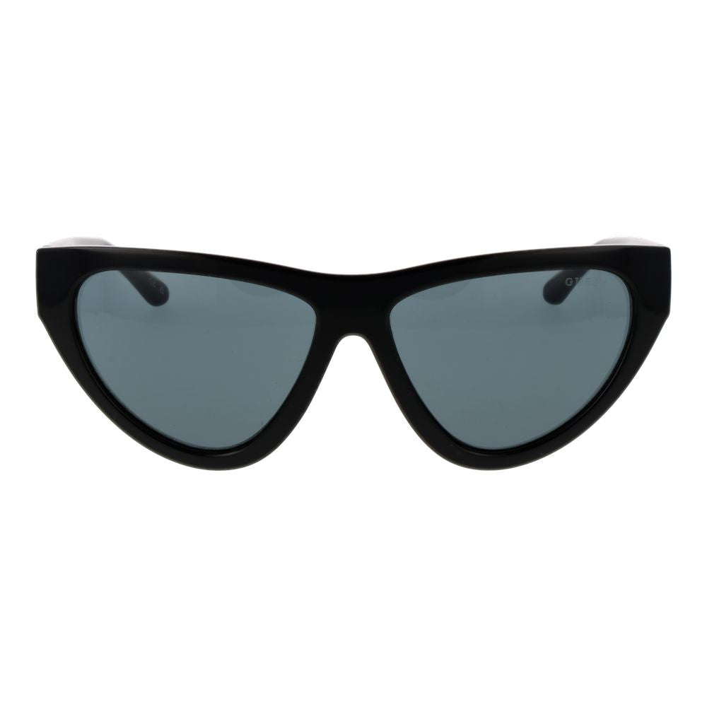 Guess Black Plastic Cat Eye Sunglasses