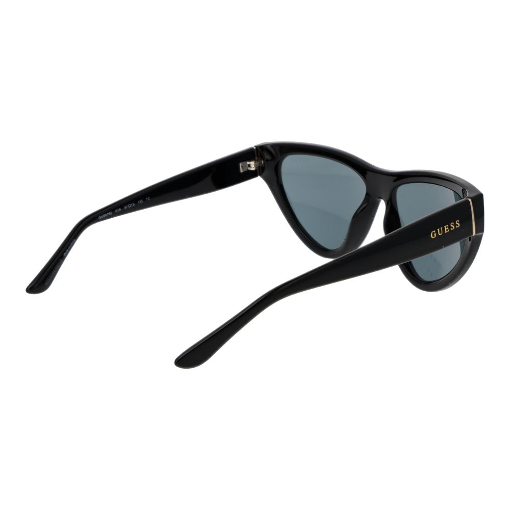 Guess Black Plastic Cat Eye Sunglasses