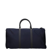 Kiton Blue Nylon Travel Bag