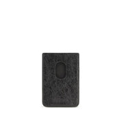 Balenciaga Black Lambskin Card Holder