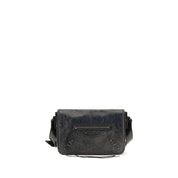Balenciaga Black Lambskin Shoulder Bag