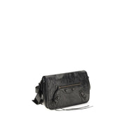 Balenciaga Black Lambskin Shoulder Bag