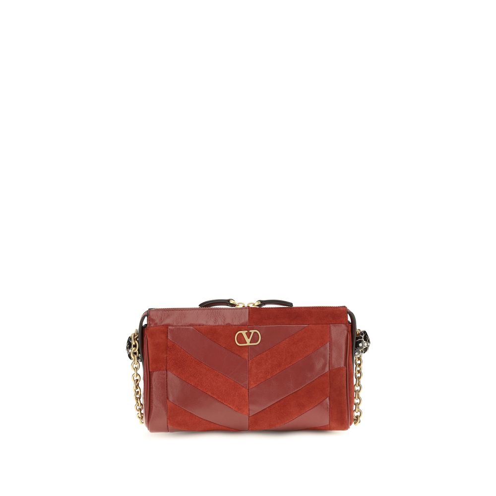 Valentino Garavani Multicolor Calf Leather Shoulder Bag