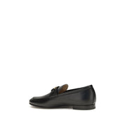 Valentino Garavani Black Napa Leather Slip-On Loafers